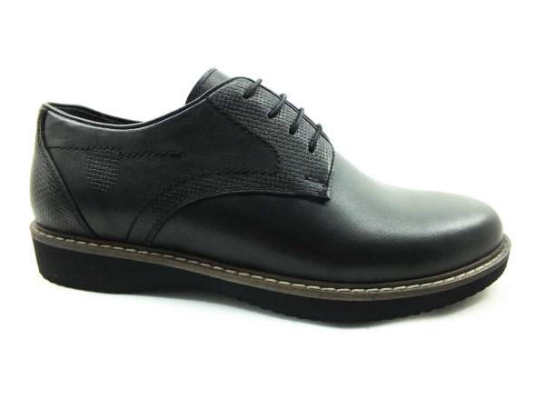 Bağcıklı Erkek Ayakkabı - Siyah - 4129