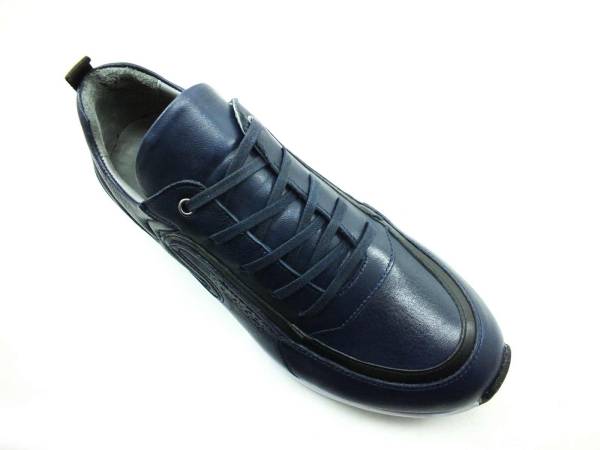 Bağcıklı Erkek Sneaker Ayakkabı - Lacivert - 4741