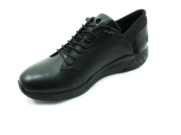 Bağcıklı Erkek Sneaker Ayakkabı - Siyah - 4511-1