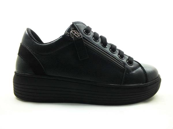 Bayan Sneaker Ayakkabı - Siyah - 361