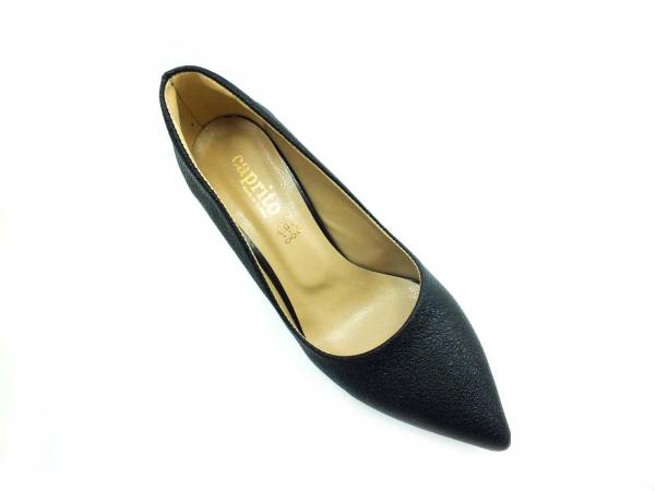 Caprito Simli Topuklu Kadın Ayakkabı - Siyah - 1300