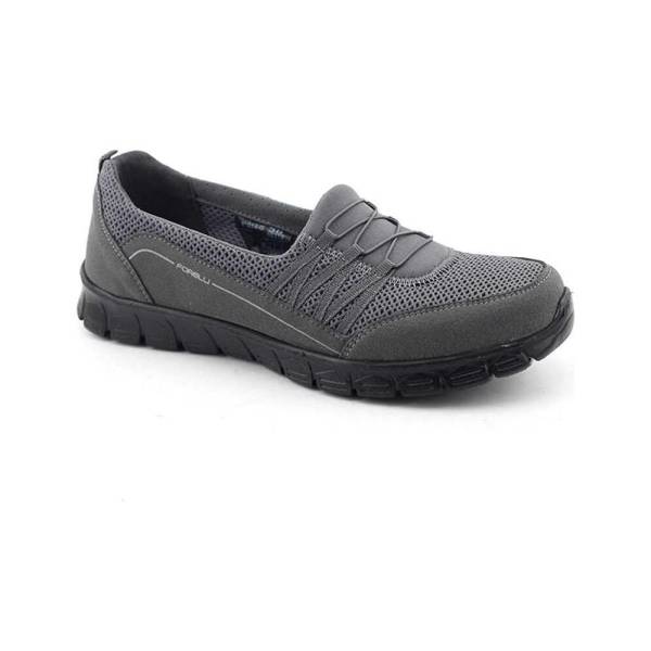 Forelli Streç Kadın Spor Ayakkabısı Füme 59 61014