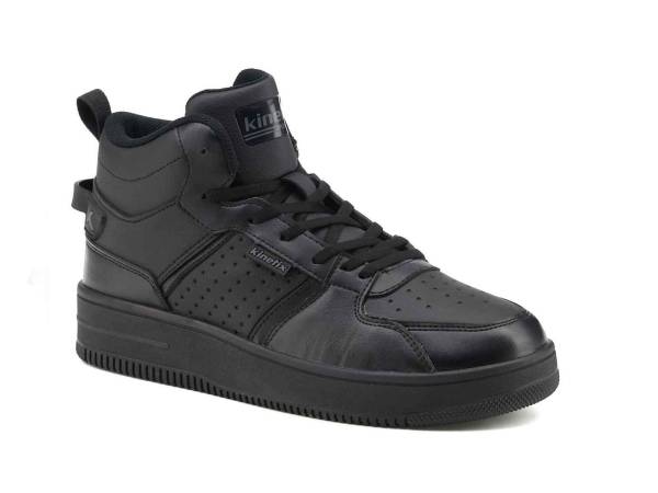 Kinetix Bağcıklı Sneaker Siyah-Siyah 01 Enner Pu Hi