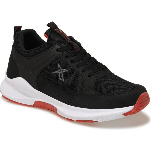 Kinetix Erkek Sneaker Spor Ayakkabı Siyah-Kırmızı 01 VENTIL