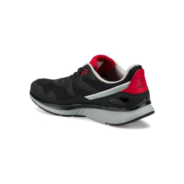 Kinetix Yürüyüş-Antrenman Spor Ayakkabısı Siyah-Kırmızı 01 Decker