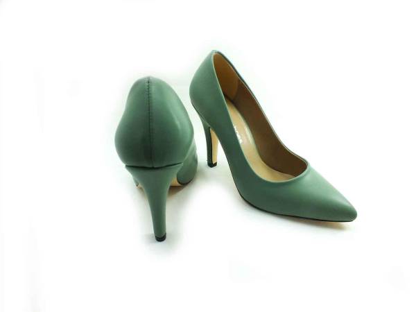 Marine Shoes 9 cm Topuklu Stiletto Yeşil 86 437