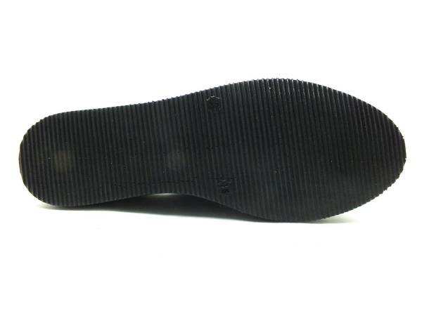 Marine Shoes Hakiki Deri Günlük Kadın Ayakkabı Siyah 86 K196