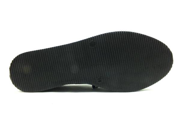 Marine Shoes Hakiki Deri Günlük Kadın Ayakkabısı Siyah 86 K93