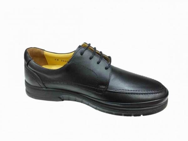 Ortopedik Bağcıklı Erkek Ayakkabı - Siyah - 2540