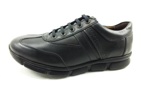 Ortopedik Bağcıklı Erkek Ayakkabı - Siyah - 2826