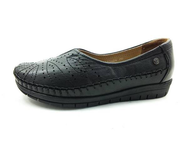 Ortopedik Comfort Bayan Ayakkabı - Siyah - 23424