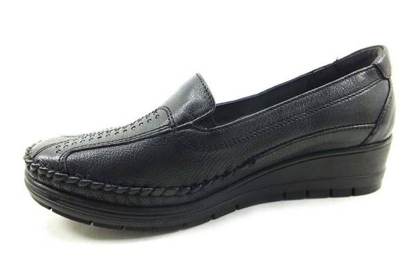 Ortopedik Comfort Bayan Ayakkabı - Siyah - 25182