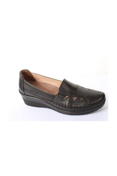 Ortopedik Comfort Bayan Ayakkabı - Siyah - 26202