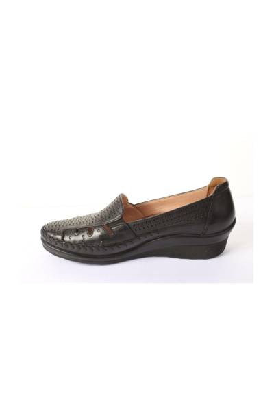 Ortopedik Comfort Bayan Ayakkabı - Siyah - 26202