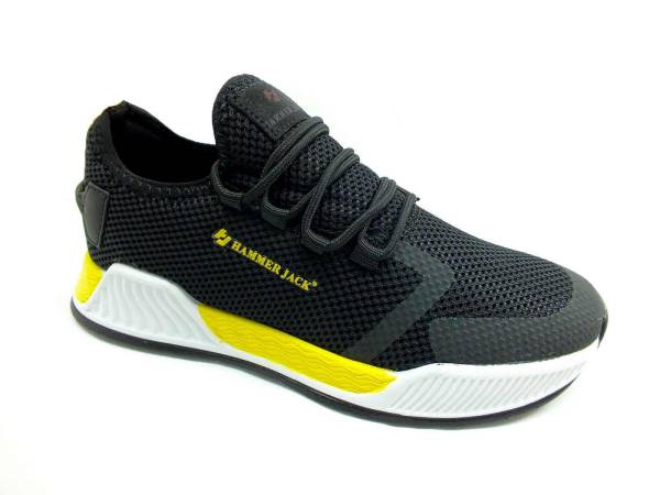 Streç Koşu Antrenman Ayakkabısı - Siyah - 4000