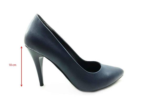 Çarıkçım Stiletto Ayakkabı - Lacivert - 700