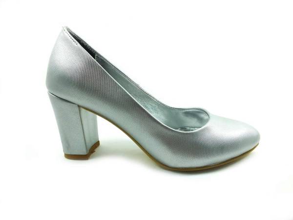Topuklu Bayan Ayakkabı - Lame-Perde - 600