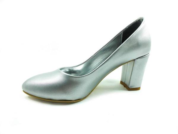 Topuklu Bayan Ayakkabı - Lame-Perde - 600
