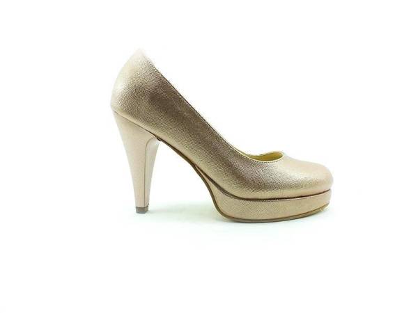 Topuklu Bayan Ayakkabı - Rose-Perde - 1100