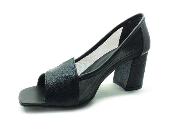 Topuklu Bayan Ayakkabı - Siyah - 1403