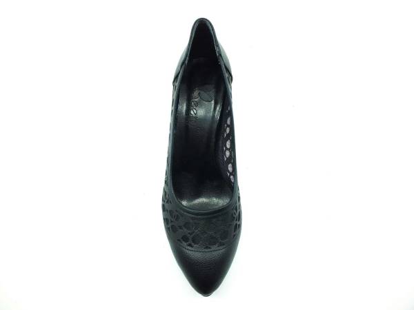 Topuklu Bayan Ayakkabı - Siyah - 45