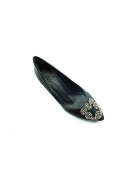 Topuklu Bayan Ayakkabı - Siyah - 614