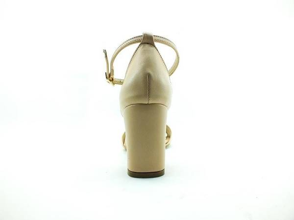 Çarıkçım Topuklu Bayan Ayakkabı - Ten - 08