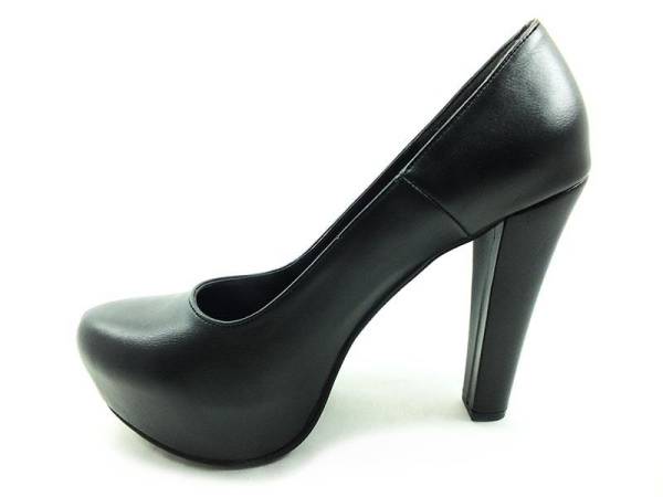 Topuklu Platform Bayan Ayakkabı - Siyah - 1960